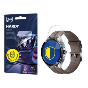 Vidro híbrido para smartwatch Xiaomi Watch 2 Pro - 3mk HARDY® Fusion Watch Protection™