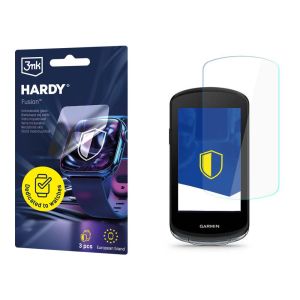 Vidro híbrido para smartwatch Garmin Edge 1040 - 3mk HARDY® Fusion Watch Protection™