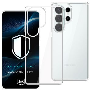 Capa transparente para Samsung Galaxy S26 Ultra – 3mk HARDY® Vision Case™