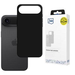 Capa de silicone para Apple iPhone Air - 3mk HARDY® Mellow Case™ Black