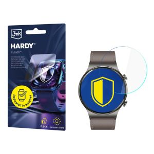 Vidro híbrido para smartwatch Huawei Watch GT 2 Pro - 3mk HARDY® Fusion Watch Protection™