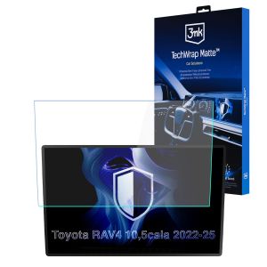Película de proteção mate para ecrã de navegação para Toyota RAV4 2022- – 3mk TechWrap Matte™ Center Display