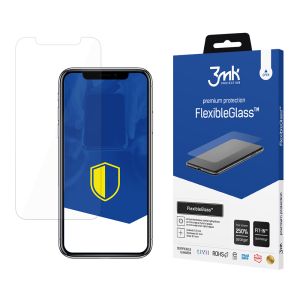 Vidro híbrido inquebrável para Apple iPhone X - 3mk FlexibleGlass™
