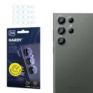 Vidro para a lente da câmara para Samsung Galaxy S23 Ultra - 3mk HARDY® Fusion Lens Protection™
