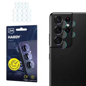 Vidro para lente da câmara para Samsung Galaxy S21 Ultra 5G - 3mk HARDY® Fusion Lens Protection™
