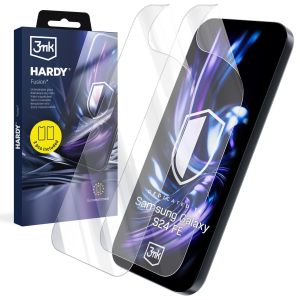 2x Vidro híbrido para Samsung Galaxy S24 FE - 3mk HARDY® Fusion™