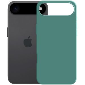 Capa de silicone para Apple iPhone 16 Pro Max - 3mk HARDY® Mellow Case™ Green