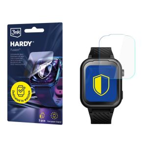 Vidro híbrido para smartwatch Garett Essa Go 4G - 3mk HARDY® Fusion Watch Protection™