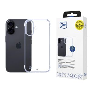 Capa ultraleve para Apple iPhone 16 Plus - 3mk Just20g Clear Case