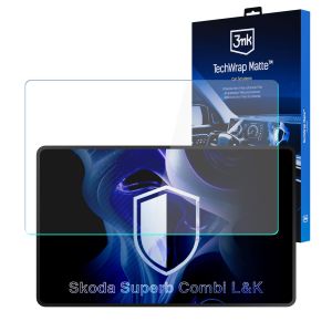 Película de proteção mate para ecrã de navegação para Skoda Superb Combi L&K – 3mk TechWrap Matte™ Center Display