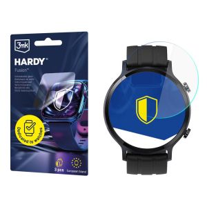 Vidro híbrido para smartwatch Realme Watch S - 3mk HARDY® Fusion Watch Protection™