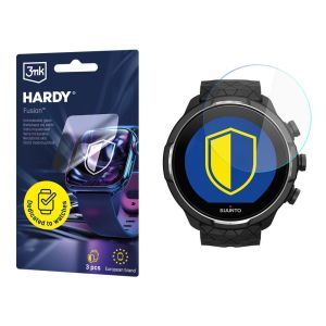 Vidro híbrido para smartwatch Suunto 9 Baro Titanium - 3mk HARDY® Fusion Watch Protection™