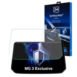 Película protetora mate para o ecrã do painel de instrumentos de MG 3 Exclusive - 3mk TechWrap Matte Cluster™