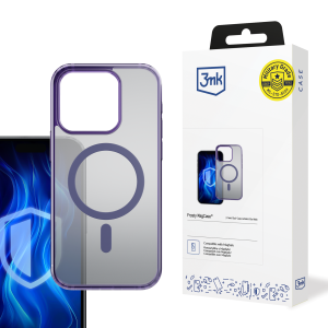 Apple iPhone 16 Pro Max - 3mk Frosty MagCase Purple
