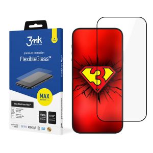 Apple iPhone 14 Plus - 3mk FlexibleGlass Max Black