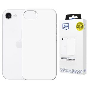 Capa de silicone com MagSafe para Apple iPhone 16E/ iPhone 17E - 3mk HARDY® Mellow MagCase™ White