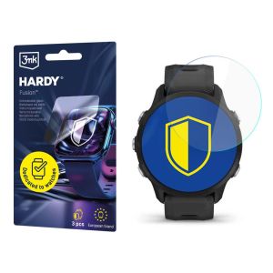 Vidro híbrido para smartwatch Garmin Forerunner 955 - 3mk HARDY® Fusion Watch Protection™