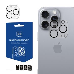 Proteç?o para lentes de câmara Apple iPhone 16 Pro - 3mk Lens Pro Full Cover