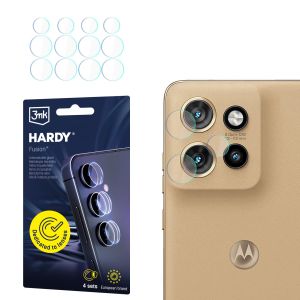 Vidro para a lente da câmara para Motorola Edge 50 Neo - 3mk HARDY® Fusion Lens Protection™