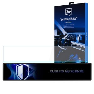 Película protetora mate para o ecrã do painel de instrumentos de AUDI RS Q8 2018-26 - 3mk TechWrap Matte Cluster™