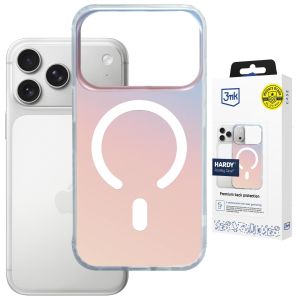 Capa holográfica com MagSafe para Apple iPhone 17 Pro Max - 3mk HARDY® PrisMag Case™