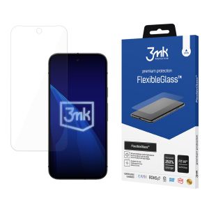 Vidro híbrido inquebrável para Google Pixel 9A - 3mk FlexibleGlass™