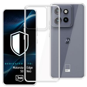 Capa transparente para Motorola Edge 50 Neo – 3mk HARDY® Vision Case™