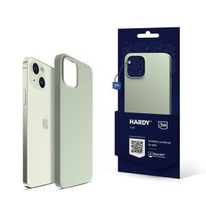 Apple iPhone 15 Plus - 3mk Hardy Silicone MagCase Green