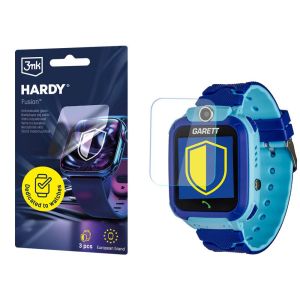 Vidro híbrido para smartwatch Garett Kids XD - 3mk HARDY® Fusion Watch Protection™