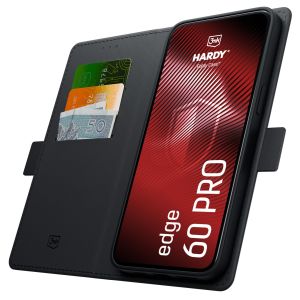 Capa com aba para Motorola Edge 60 Pro – 3mk HARDY® Foldy Case™