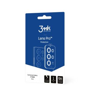 Vidro temperado para lente de câmara para Samsung Galaxy Z Fold 6 - 3mk Lens Protection Pro Black