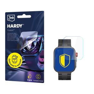 Vidro híbrido para smartwatch Huawei Watch Fit 4 Pro - 3mk HARDY® Fusion Watch Protection™