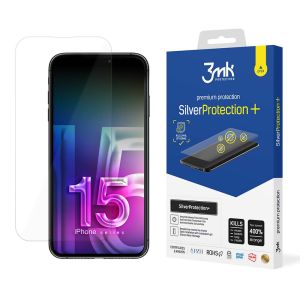 Película de proteç?o anti-impacto para Apple iPhone 15 Plus - 3mk SilverProtection+