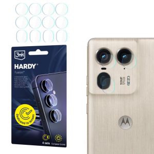 Vidro para a lente da câmara para Motorola Moto Edge 50 Ultra - 3mk HARDY® Fusion Lens Protection™