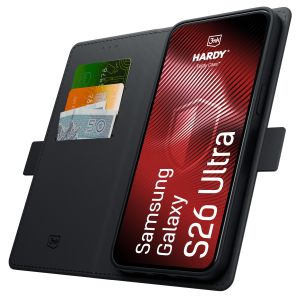 Capa com aba para Samsung Galaxy S26 Ultra – 3mk HARDY® Foldy Case™