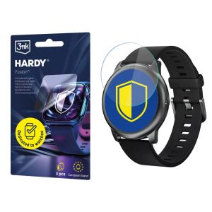 Vidro híbrido para smartwatch Xiaomi Haylou Solar LS05 - 3mk HARDY® Fusion Watch Protection™