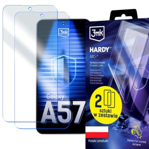 2x Película de proteção para Samsung Galaxy A57 – 3mk HARDY® ARC+