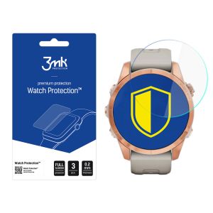 Vidro de proteç?o para ecr? do smartwatch Garmin Fenix 7s - proteç?o Watch 3mk