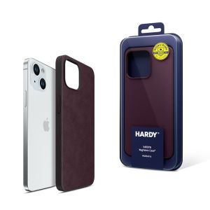 Apple iPhone 15 Plus - 3mk HARDY MagFabric Case Mulberry