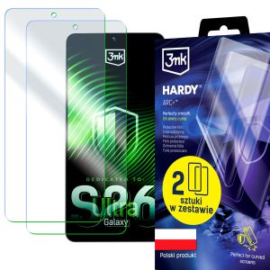 2x Película de proteção para Samsung Galaxy S26 Ultra – 3mk HARDY® ARC+