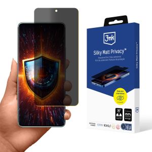 Película de Priveacidade com filtro de privacidade Redmi Note 14 Pro 5G - 3mk Silky Matt Privacy