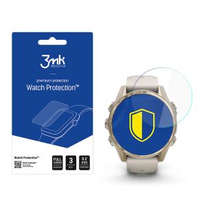 Vidro de proteç?o para ecr? do smartwatch Garmin Fenix 8 Amoled 43mm - proteç?o Watch 3mk
