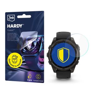 Vidro híbrido para smartwatch Garmin Fenix 8 Solar/Sapphire 47mm - 3mk HARDY® Fusion Watch Protection™