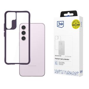 Capa para Samsung Galaxy S24 - 3mk Satin Armor Case+ Roxo