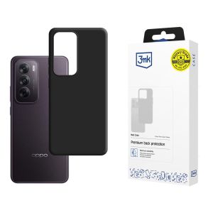 Capa para Oppo Reno 12  - 3mk Matt Case Preto