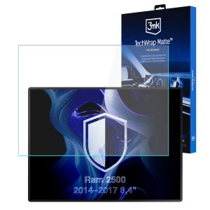 Película de proteção mate para ecrã de navegação para Ram 2500 2014–2017 8,4" – 3mk TechWrap Matte™ Center Display