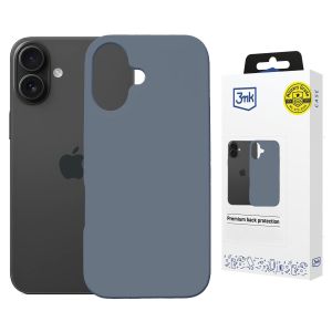 Capa de silicone com MagSafe para Apple iPhone 16 - 3mk HARDY® Mellow MagCase™ Ultramarine