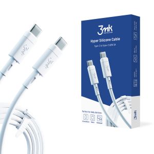 Accessories - 3mk Hyper Silicone Cable Type-C to Type-C 60W 3A