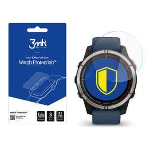 Vidro de proteç?o para ecr? do smartwatch Garmin Quatix 7 - proteç?o Watch 3mk