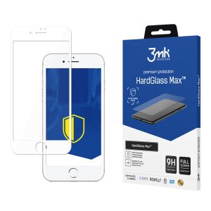 Apple iPhone 8 - 3mk HardGlass Max White